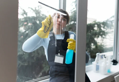 Nettoyage de vitres intérieures et extérieures à Montierchaume